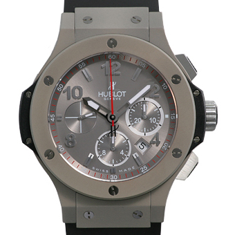 HUBLOT ウブロ ビッグバン コピー 320.UI.440.RX マグバン クロノグラフ グレー 【世界限定250本】ETA7750搭載